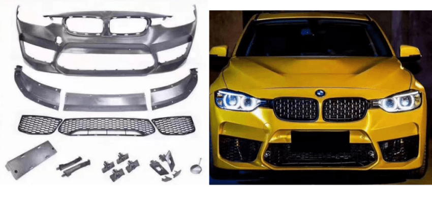 BMW F30 2012-2018 Komple Tampon Ön M5 Tip Wender 51118058805S1
