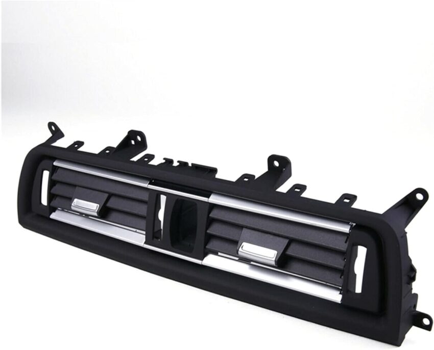 Bmw F10 2010 2017 Klima/Kalorifer Izgarası Ön Orta; Komple Nikelajlı Siyah Wender 64229209136S1