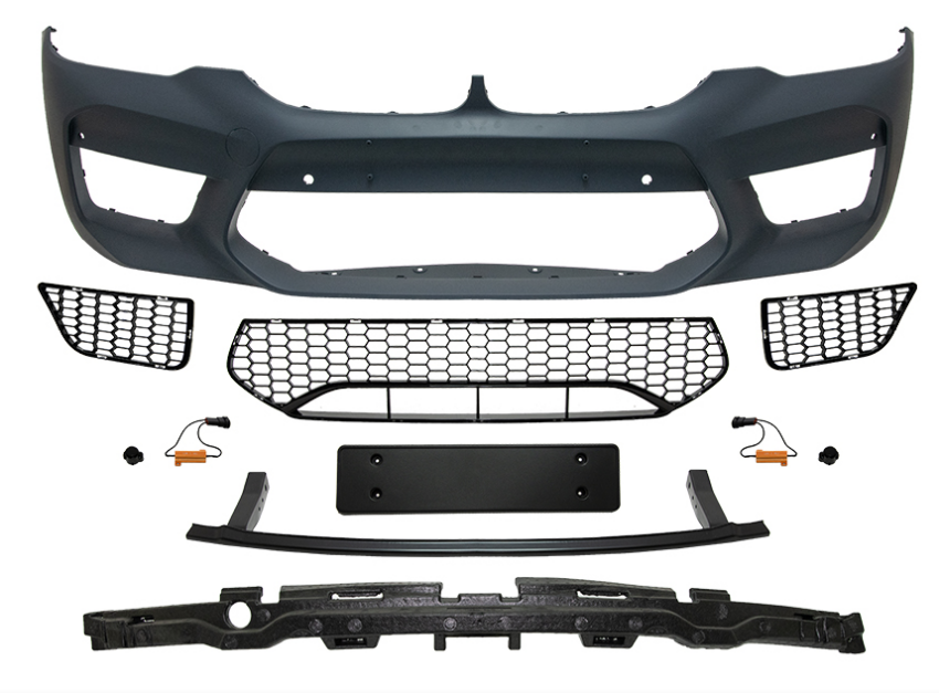 BMW G30 2016-2023 Komple Tampon Ön PDCli M5 F90 2017-20 Wender 51118073720S2