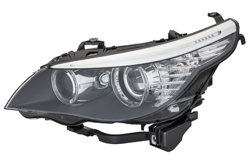 BMW E60 2003-2009 Far Çerçevesi Sol Bi-Xenon 2007-09 Wender 63127177751
