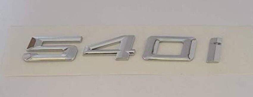 BMW E60 2003-2009 Bagaj Yazısı -540i- [] Wender 51147039789