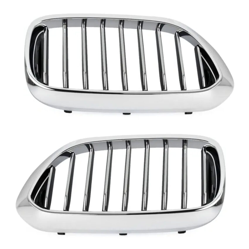 BMW G30 2016-2023 Panjur (Set) Krom/Siyah Çift Çıtalı 2017-20 Wender 51712430994