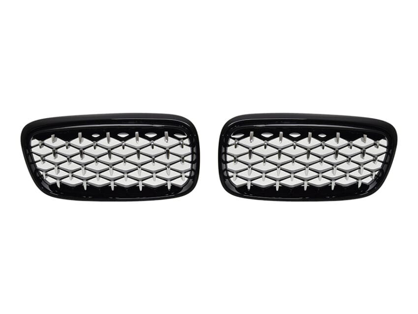 BMW F23 2013-2021 Panjur (Set) Siyah/Krom/Siyah -Diamond- 2014-17 Wender 223168