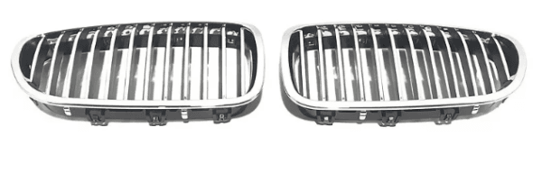 BMW F46 2014-2018 Panjur (Set) Krom/Krom/Siyah Luxury 2014-17 Wender 453111