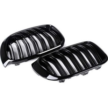 BMW X3 (F25) 2014-2018 M BÖBREK (ÇİFT ÇİZGİ PANJUR) PIANO BLACK