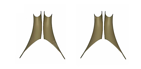 BMW F30 İç Kapı Tutamak Kaplaması 4'lü Set SOFT BEJ