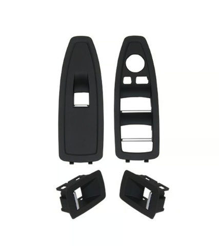 Cam Düğme Çerçevesi BMW F20+LCI F30 F34 F36 Set Siyah